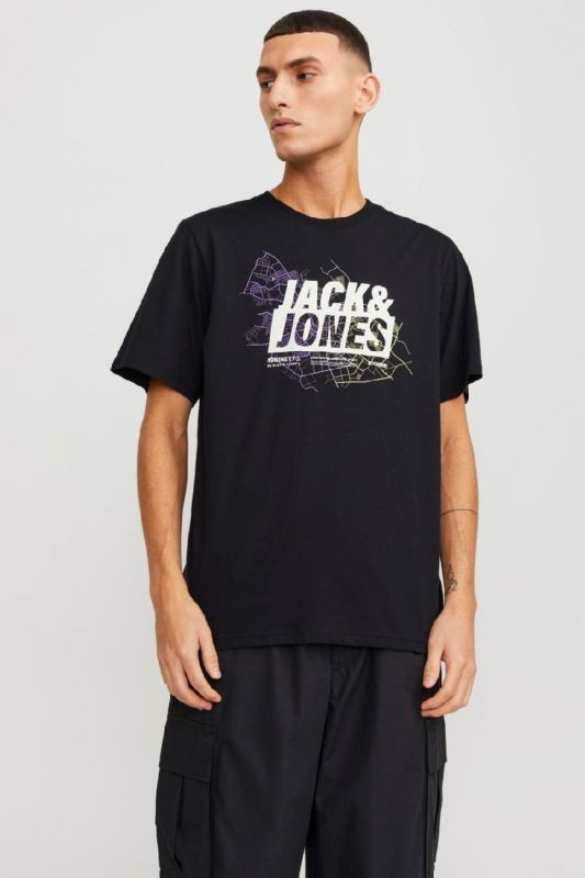 Marškinėliai JACK & JONES 12252376-Black