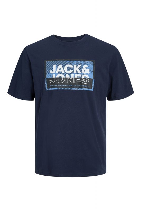Marškinėliai JACK & JONES 12253442-Navy-Blazer