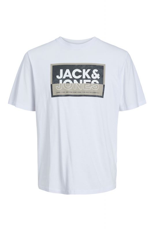 Marškinėliai JACK & JONES 12253442-White