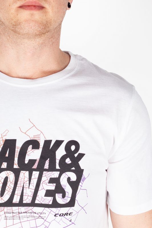 Marškinėliai JACK & JONES 12277931-White
