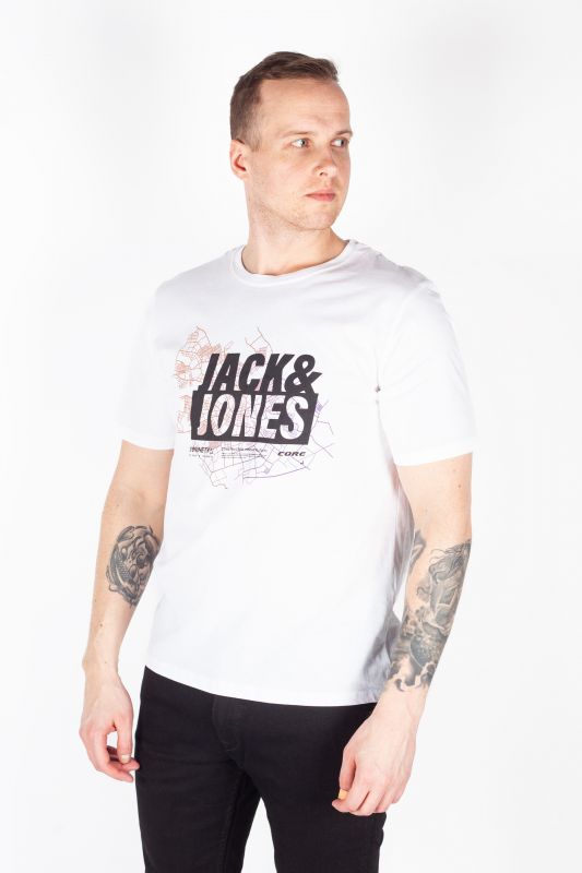 Marškinėliai JACK & JONES 12277931-White