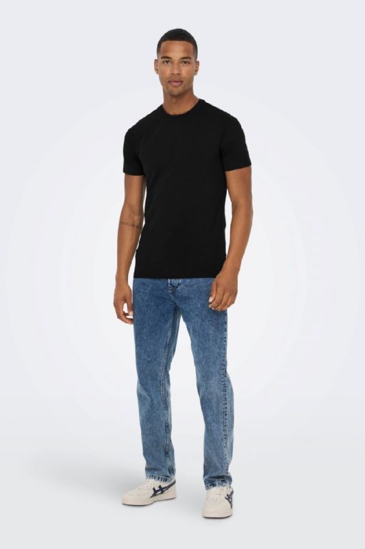 Marškinėliai ONLY & SONS 22021181-Black