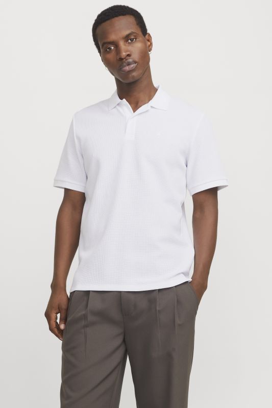 Polo marškinėliai JACK & JONES 12268130-White