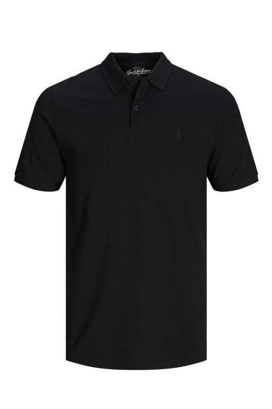 Polo marškinėliai JACK & JONES 12136516-BLACK
