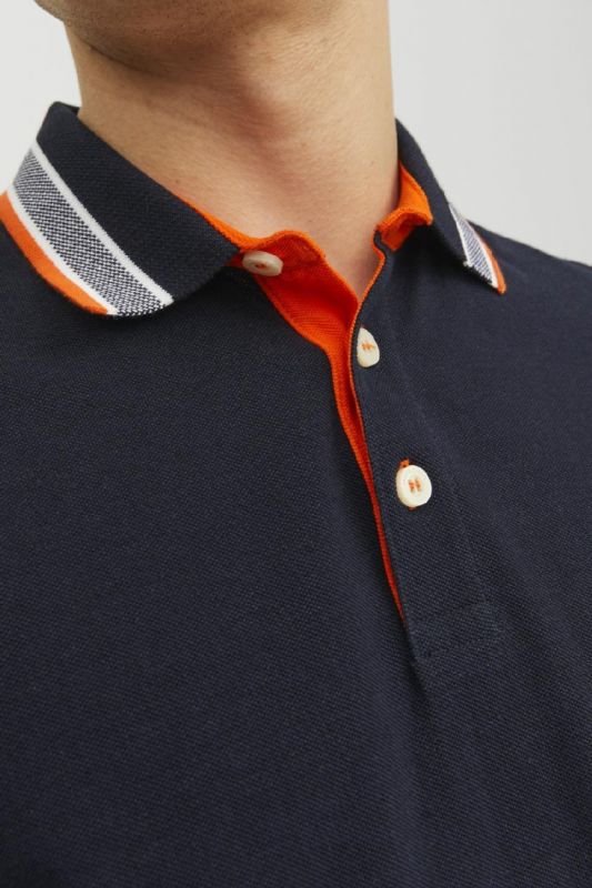 Polo marškinėliai JACK & JONES 12136668-Black-Navy-NEO