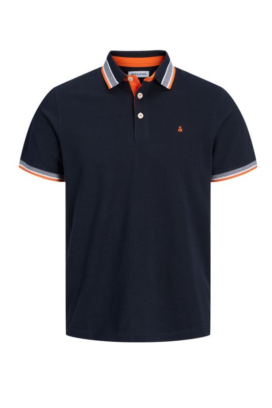 Polo marškinėliai JACK & JONES 12136668-Black-Navy-NEO