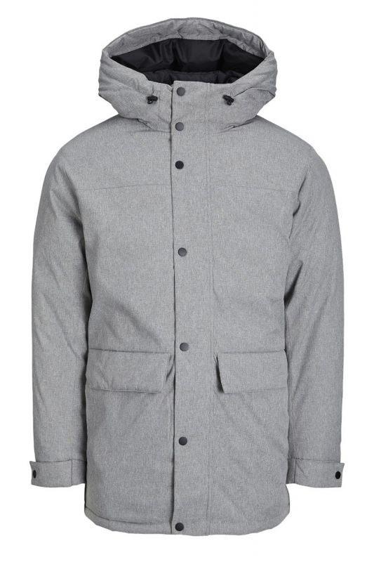 Žieminė striukė JACK & JONES 12236015-Grey-Melange 