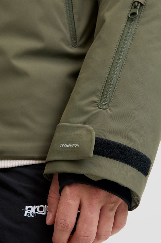Žieminė striukė JACK & JONES 12283166-Grape-Leaf