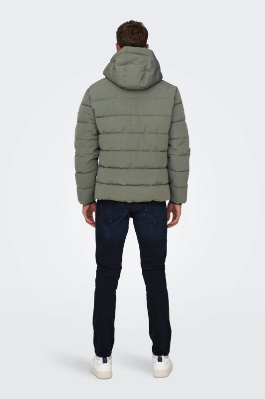 Žieminė striukė ONLY & SONS 22019598-Castor-Gray