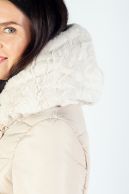 Ziemas jaka LAURA JO 19042-BEIGE