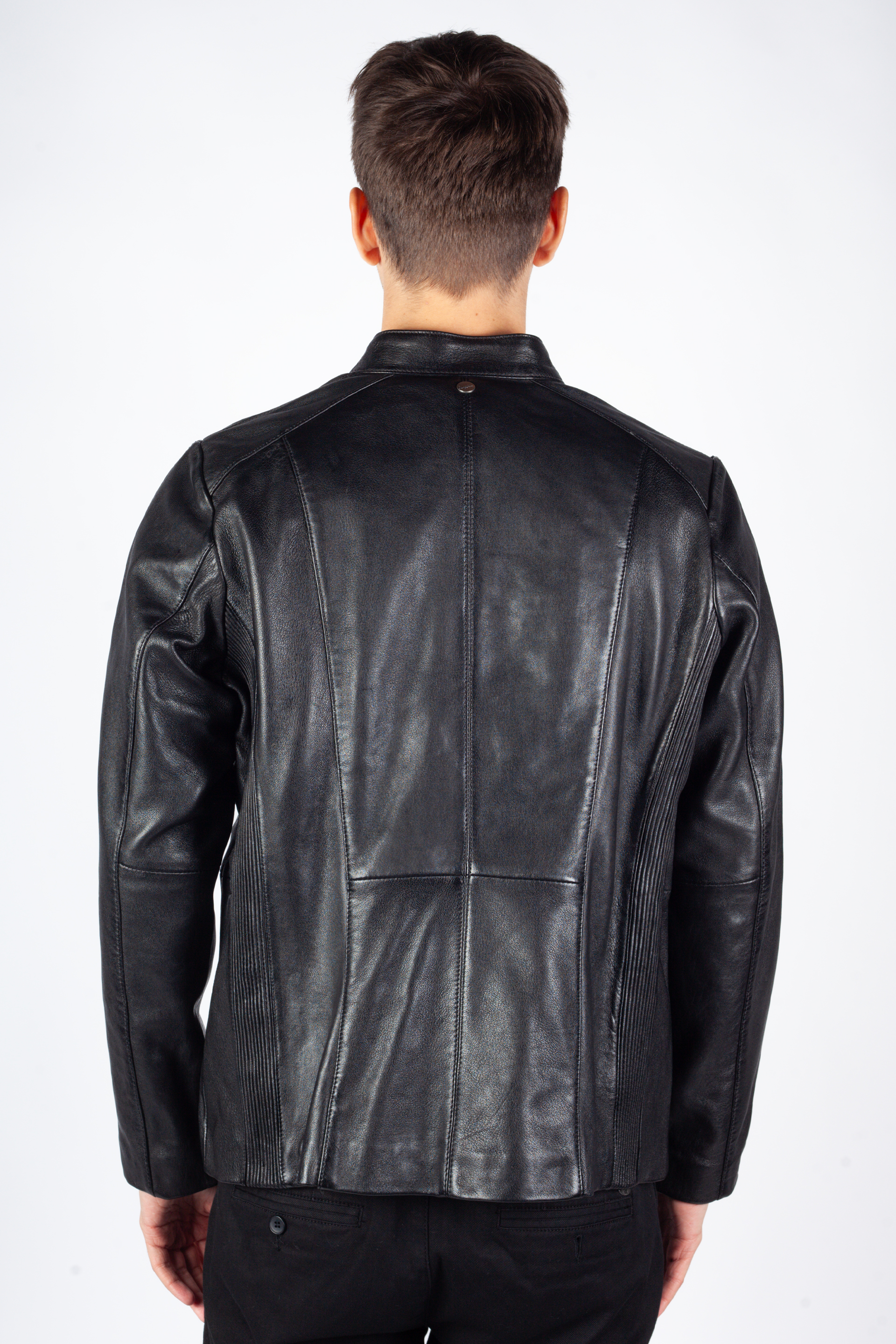 Ādas jaka MAURITIUS 1101-0697-black