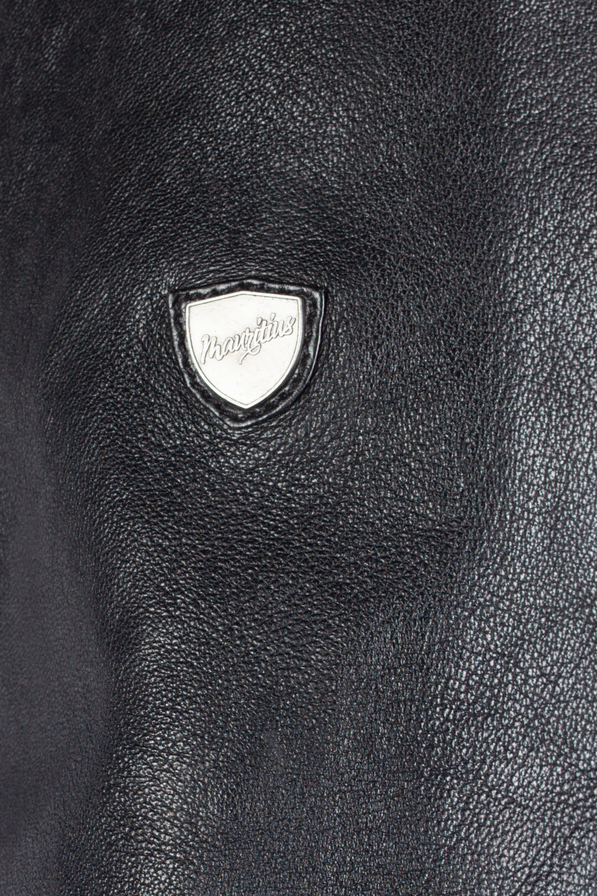 Ādas jaka MAURITIUS 1201-0849-black