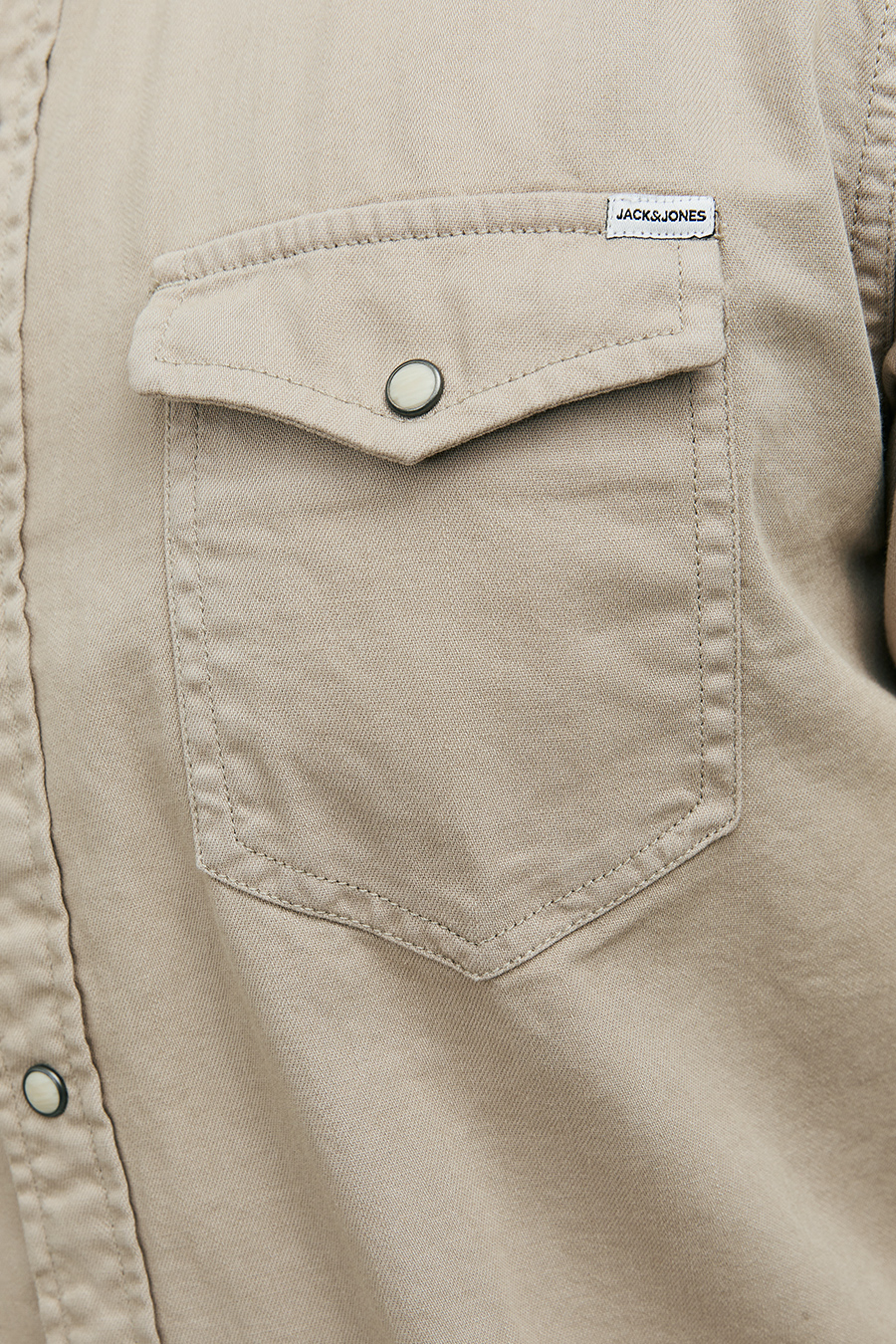 Džinsa krekls JACK & JONES 12138115-Crockery