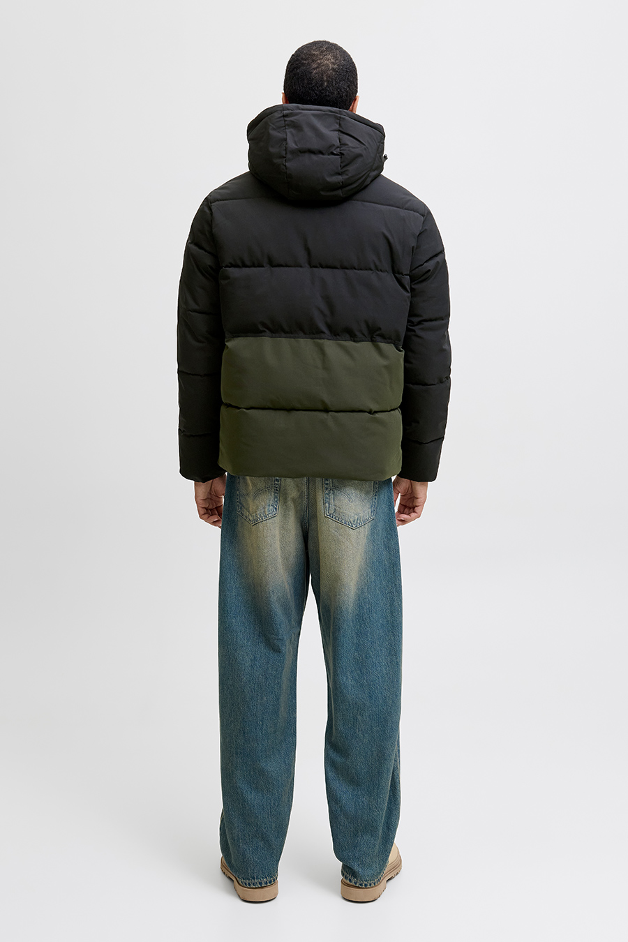 Ziemas jaka JACK & JONES 12278792-Rosin-BLACK-BL