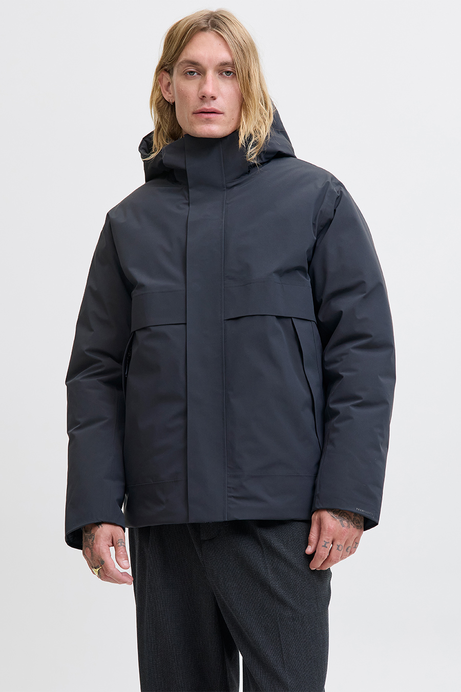 Ziemas jaka JACK & JONES 12280905-Dark-Navy