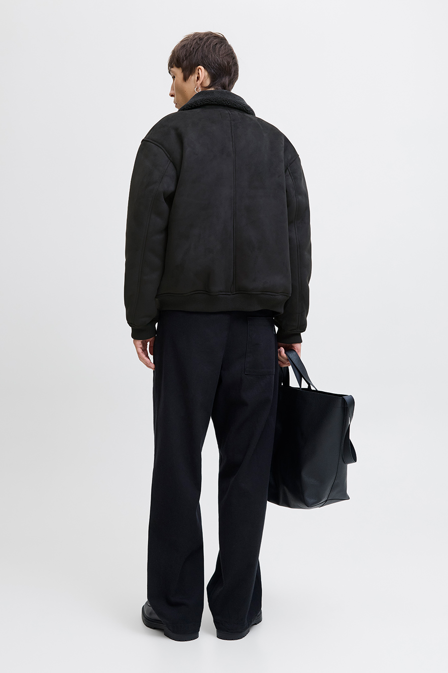 Ziemas jaka JACK & JONES 12282444-Black