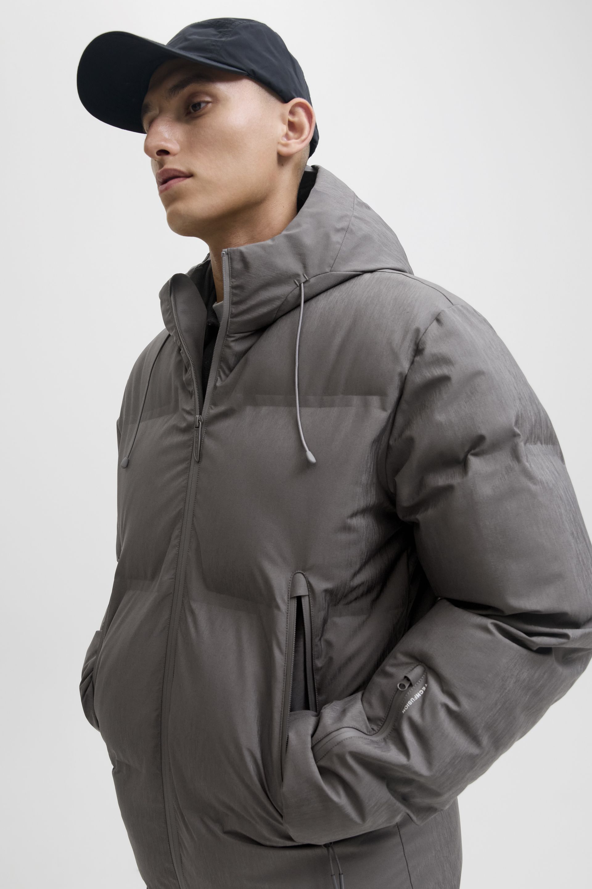 Ziemas jaka JACK & JONES 12283162-Pavement