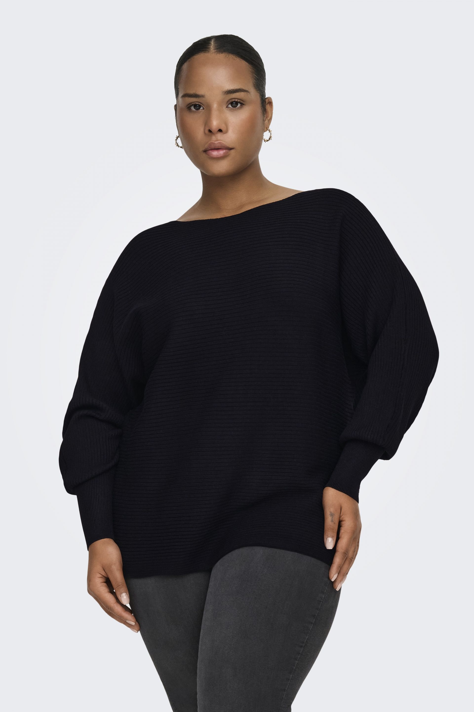 Džemperis ONLY CARMAKOMA 15306803-Black