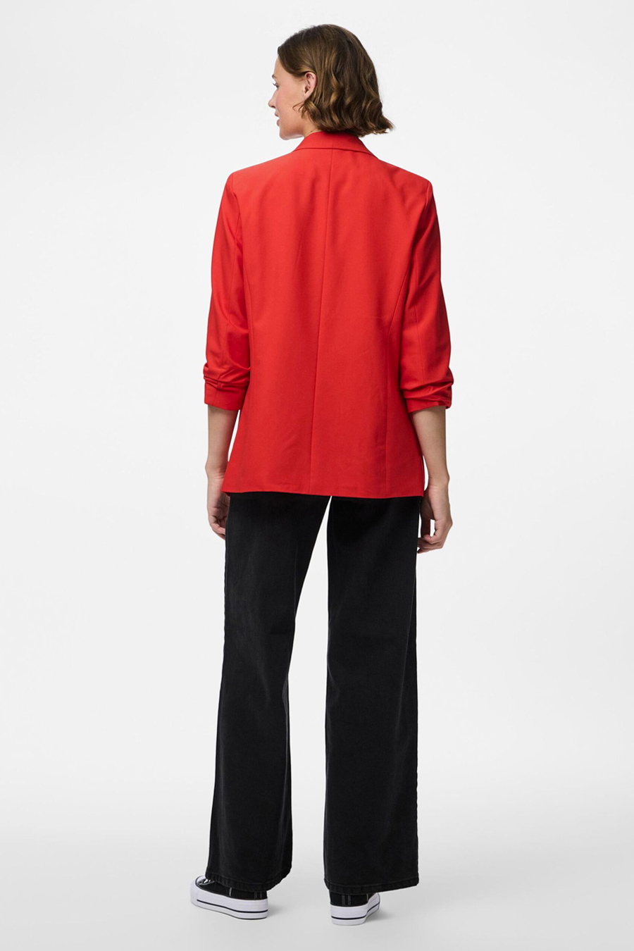Žakete PIECES 17090996-High-Risk-Red