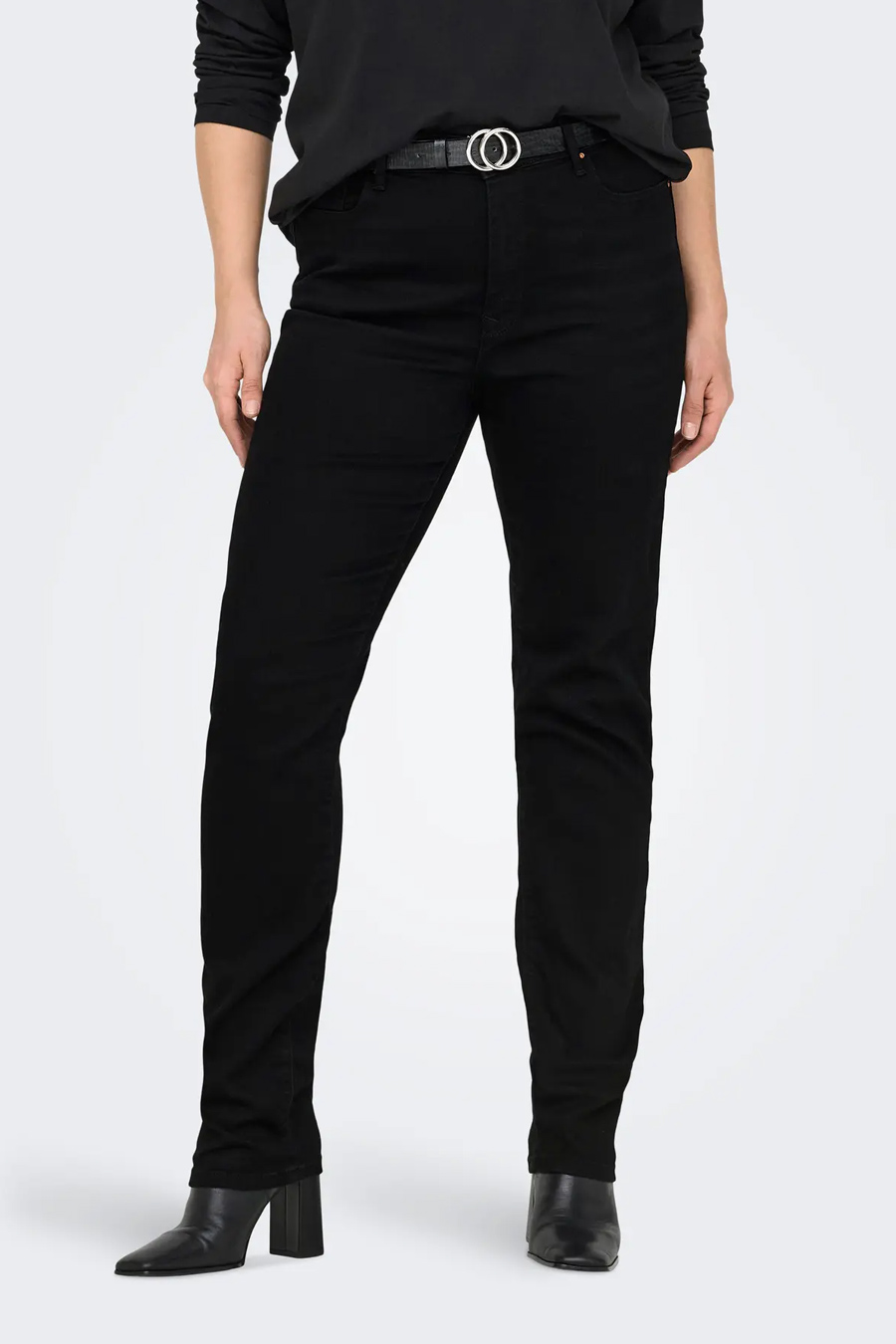 Džinsu bikses ONLY CARMAKOMA 15321079-Washed-Black