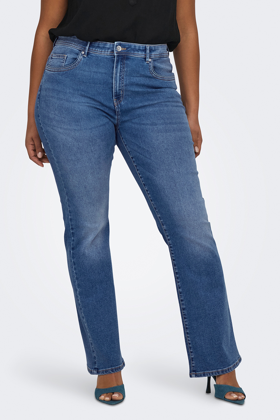 Džinsu bikses ONLY CARMAKOMA 15332402-Medium-Blue