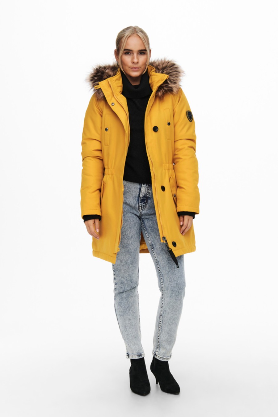 Ziemas jaka ONLY 15213755-Tawny-Olive-W-N