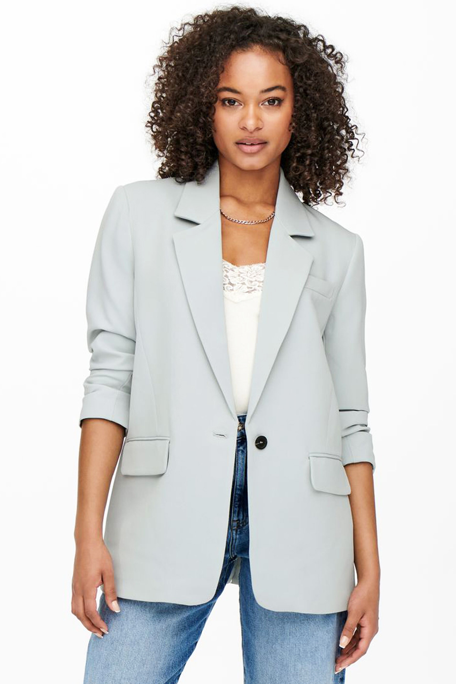 Žakete ONLY 15232428-Pearl-Blue