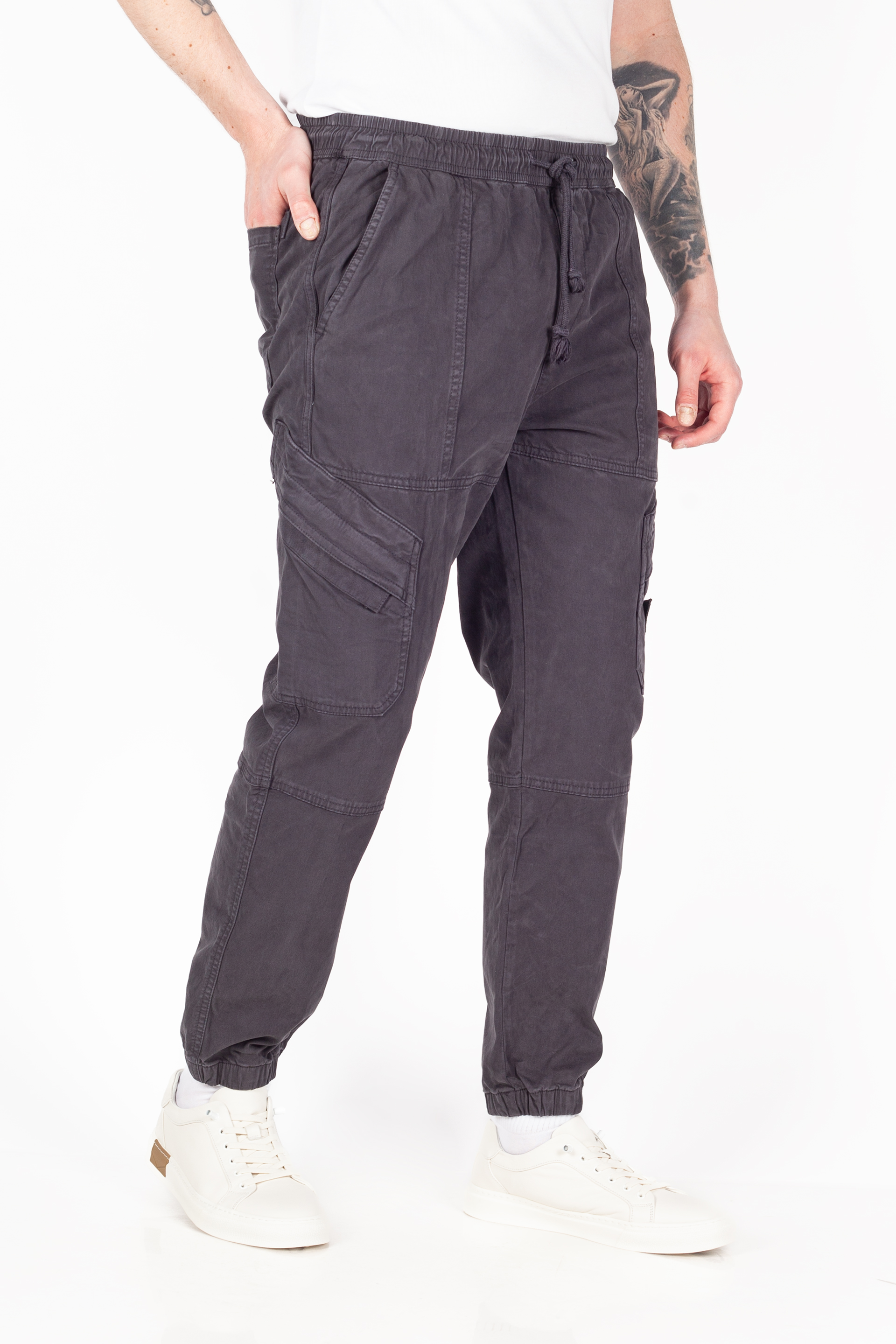 Kargo bikses KENZARRO C008-DARK-GREY