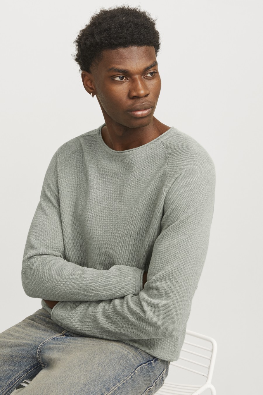 Džemperis JACK & JONES 12157321-Iceberg-Green