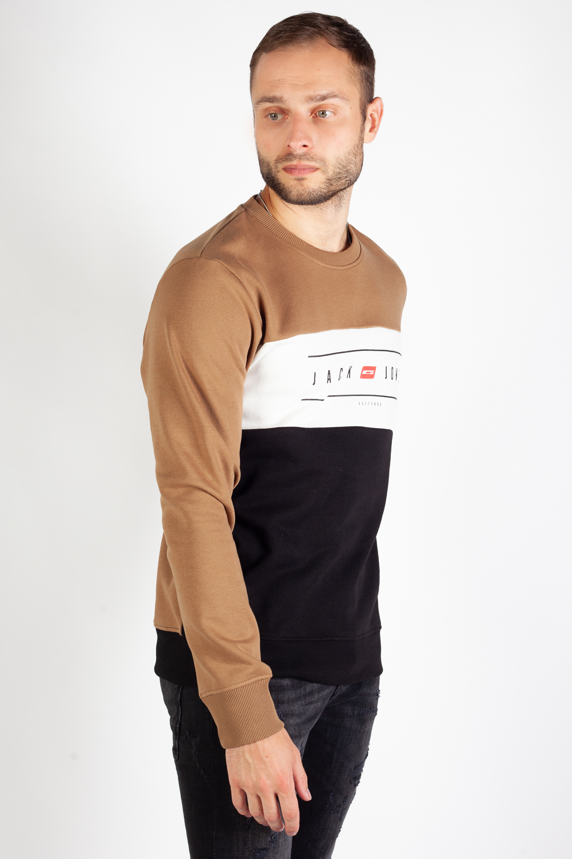 Sporta džemperis JACK & JONES 12236174-Otter