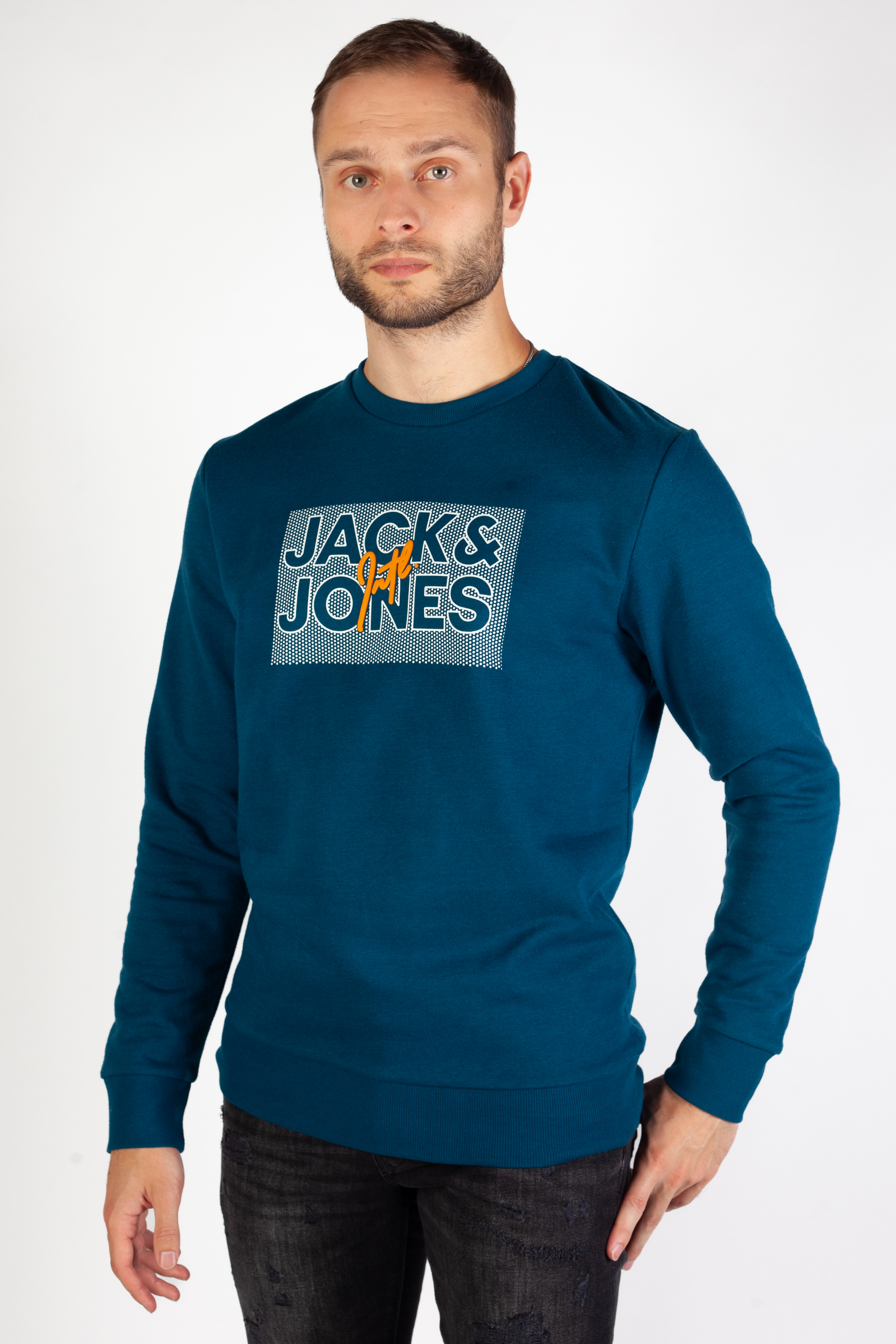 Sporta džemperis JACK & JONES 12244822-Sailor-Blue