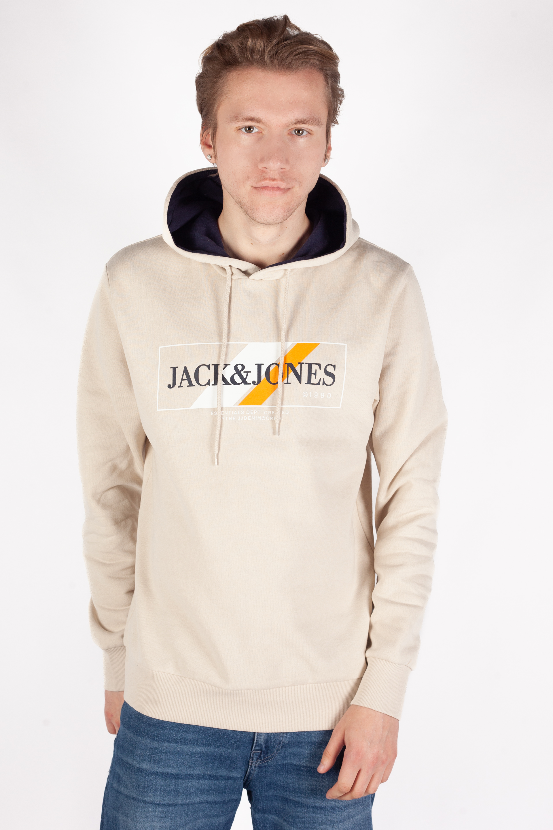 Sporta džemperis JACK & JONES 12250266-Moonbeam
