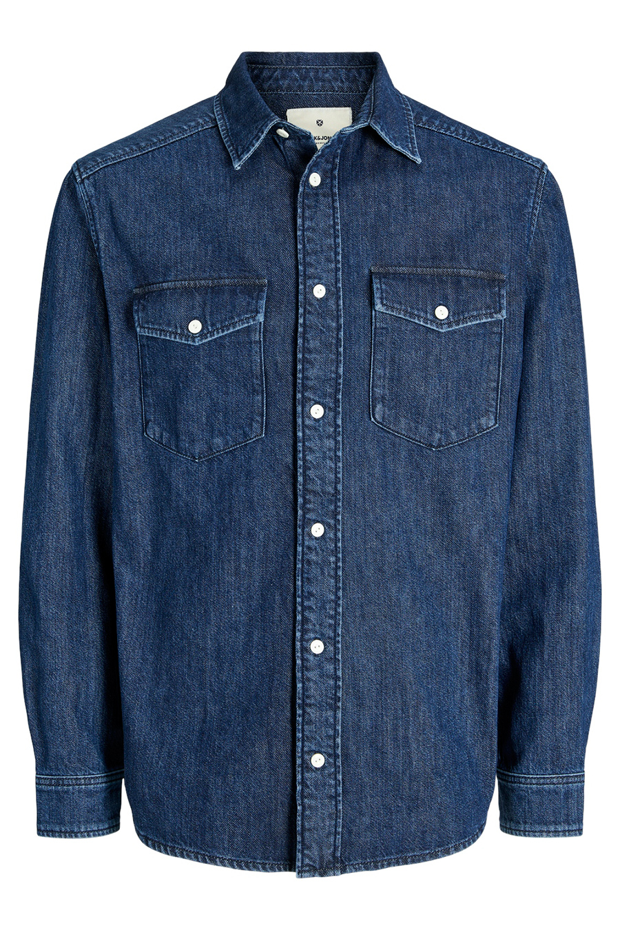 Džinsa krekls JACK & JONES 12275137-Dark-Denim