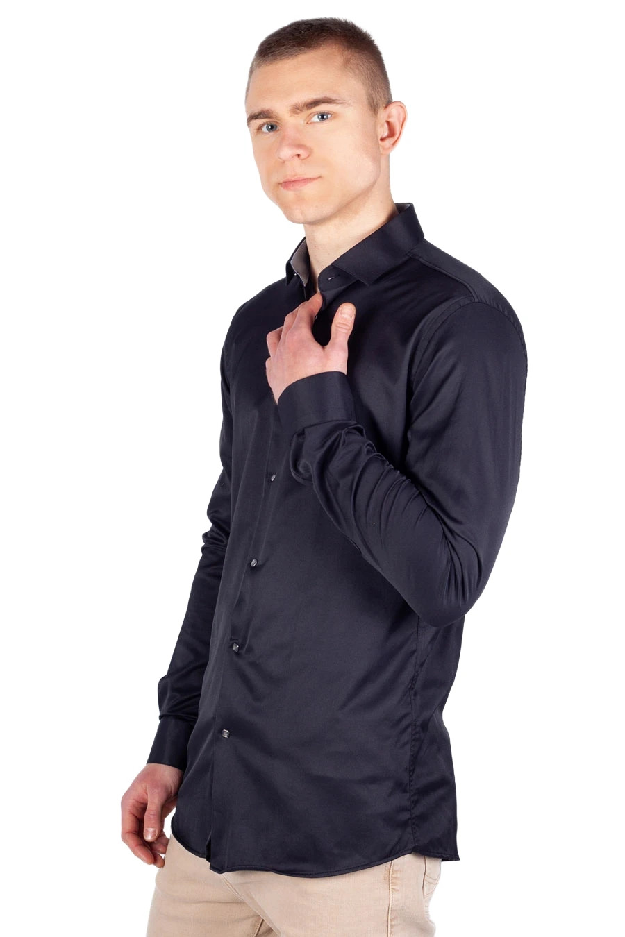 Krekls GIOVANNI FRATELLI 3034-CR-8-DROP-SATIN-022