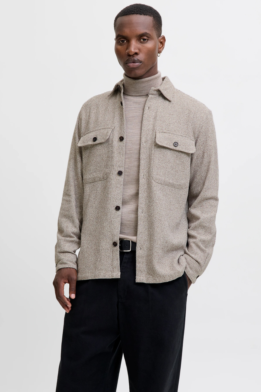 Krekls JACK & JONES 12286840-Ermine