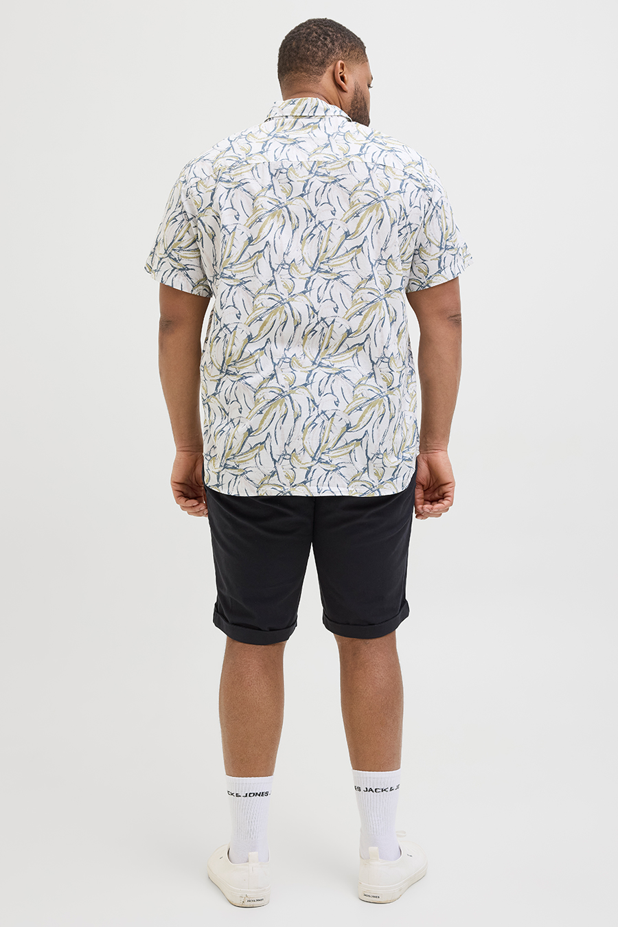 Auduma šorti JACK & JONES 12232570-Dark-Navy