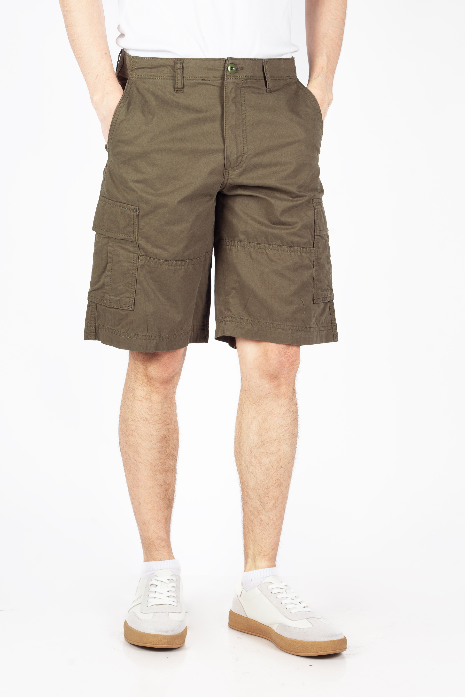 Auduma šorti JACK & JONES 12254276-Olive-Night