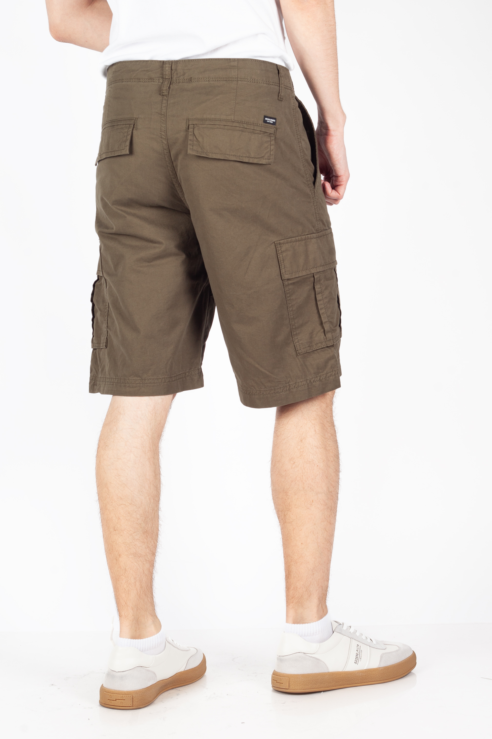 Auduma šorti JACK & JONES 12254276-Olive-Night