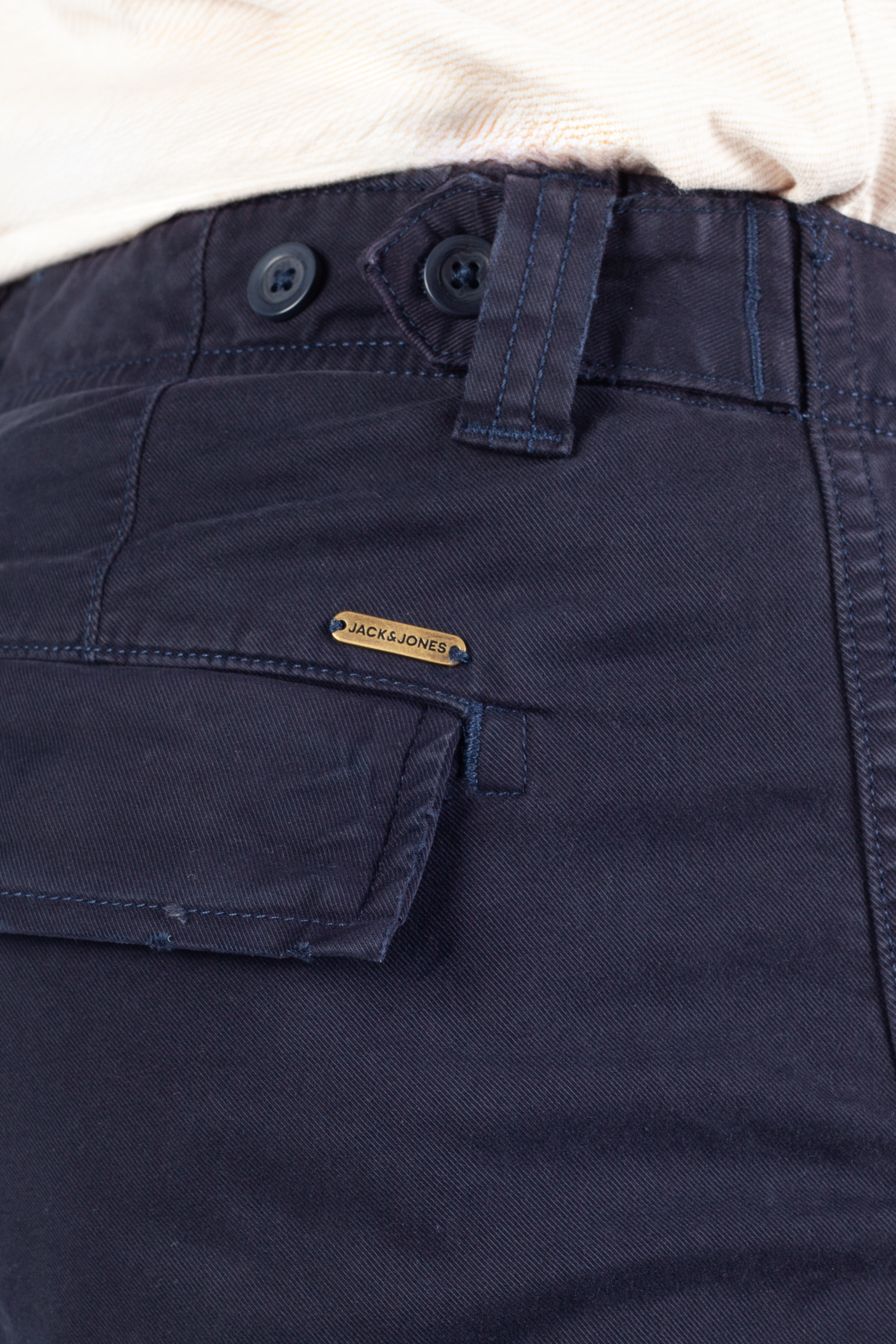 Auduma šorti JACK & JONES 12274211-Dark-Navy