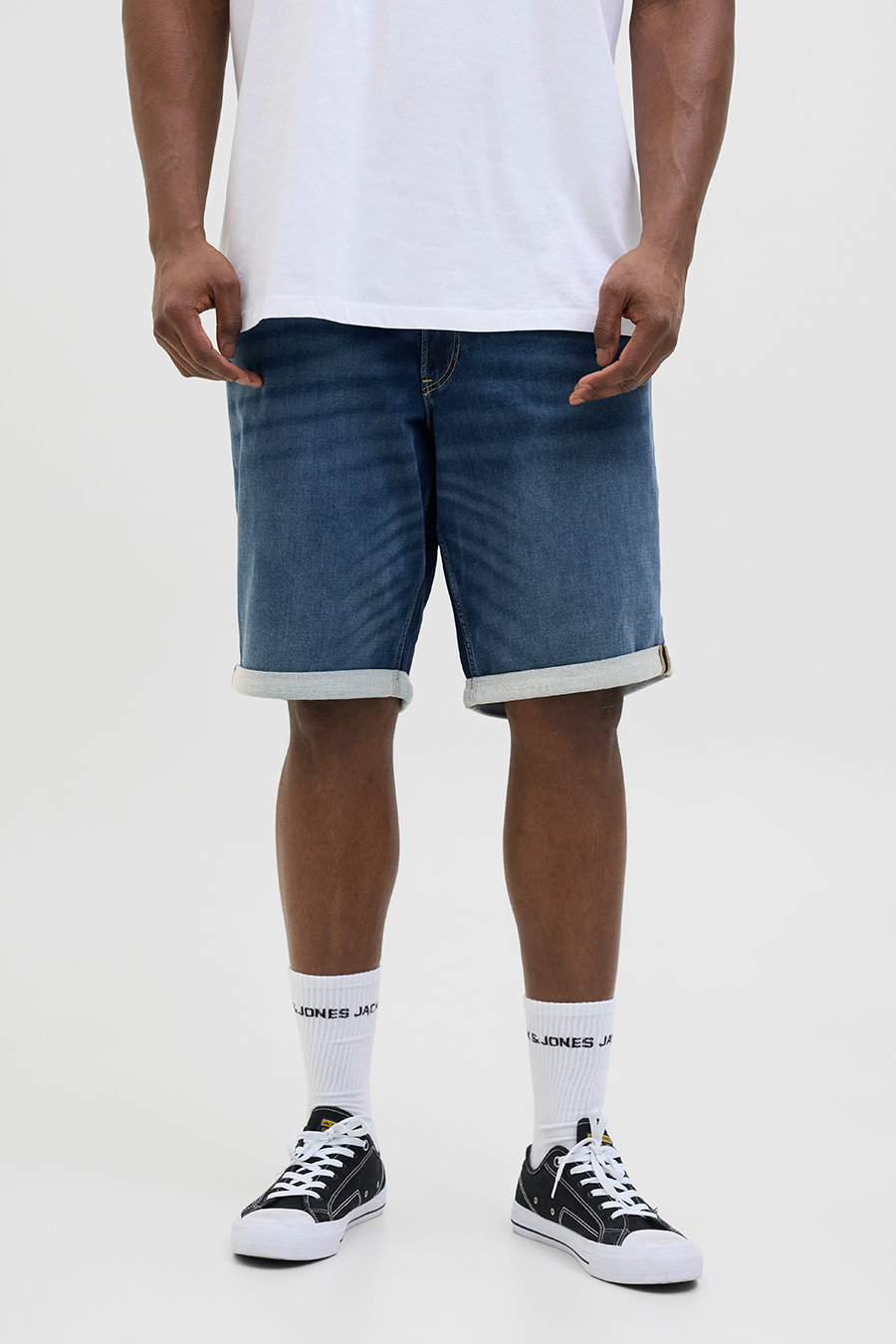 Džinsu šorti JACK & JONES 12274050-Blue-Denim