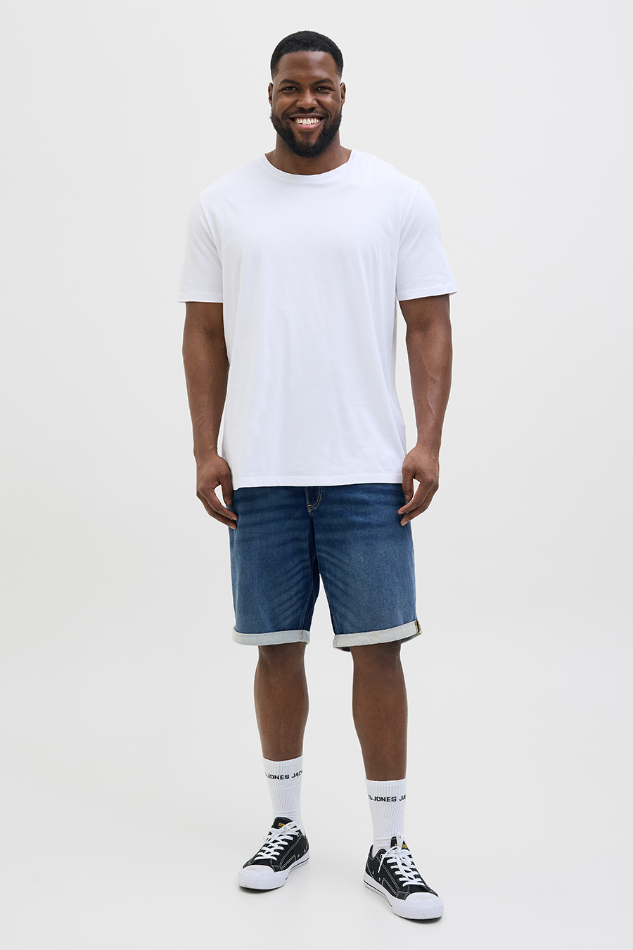 Džinsu šorti JACK & JONES 12274050-Blue-Denim