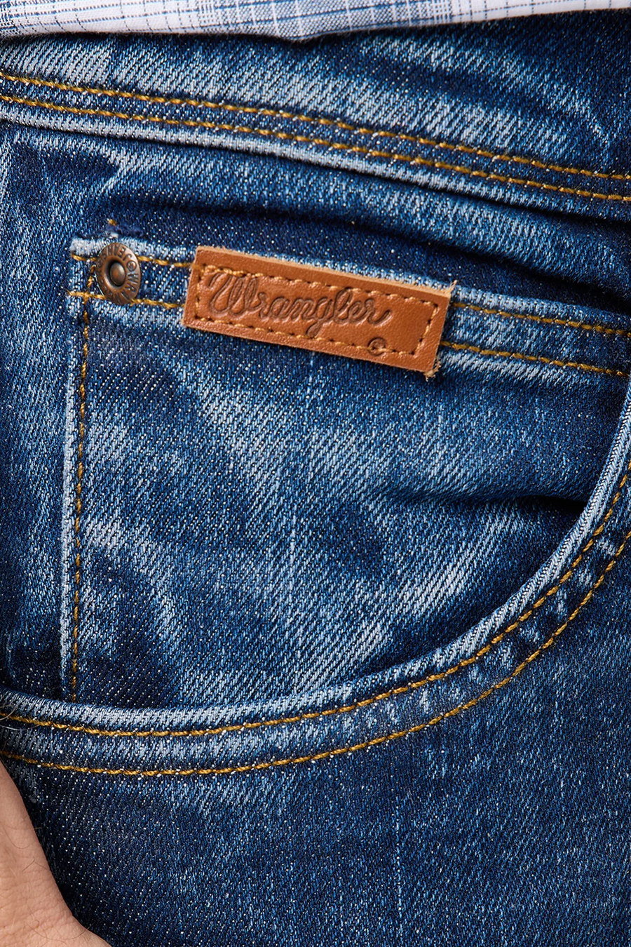 Džinsu šorti WRANGLER 112362506