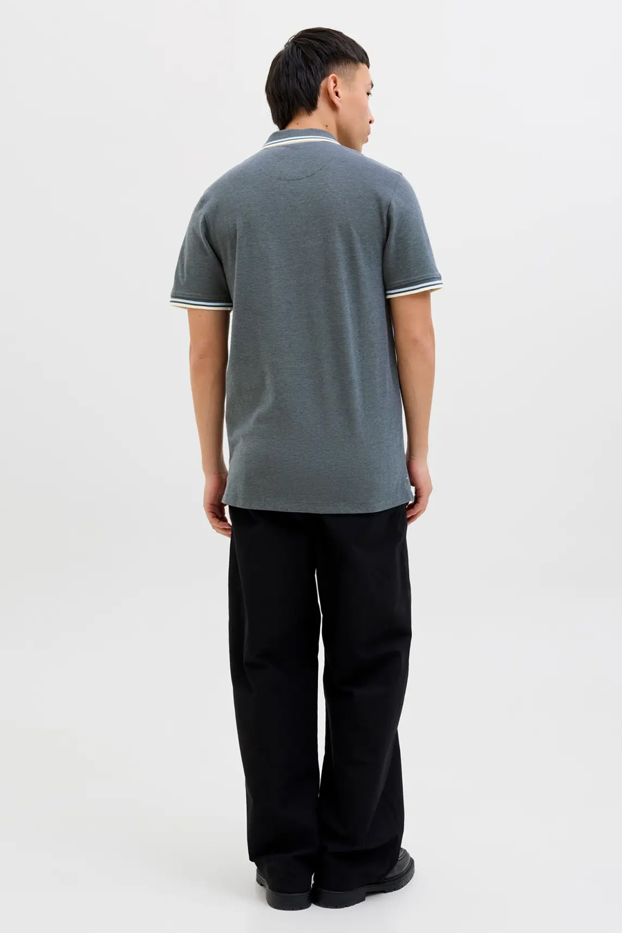 Polo krekls JACK & JONES 12136668-Stormy-Weathe