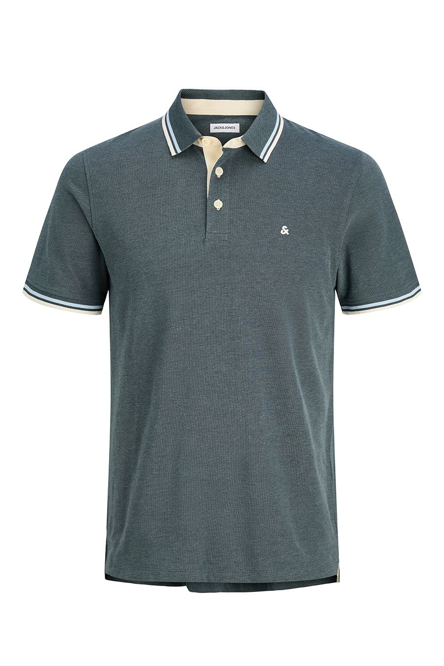 Polo krekls JACK & JONES 12136668-Stormy-Weathe