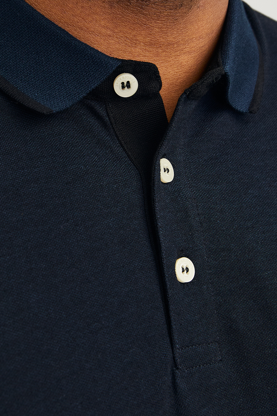 Polo krekls JACK & JONES 12143859-Dark-Navy