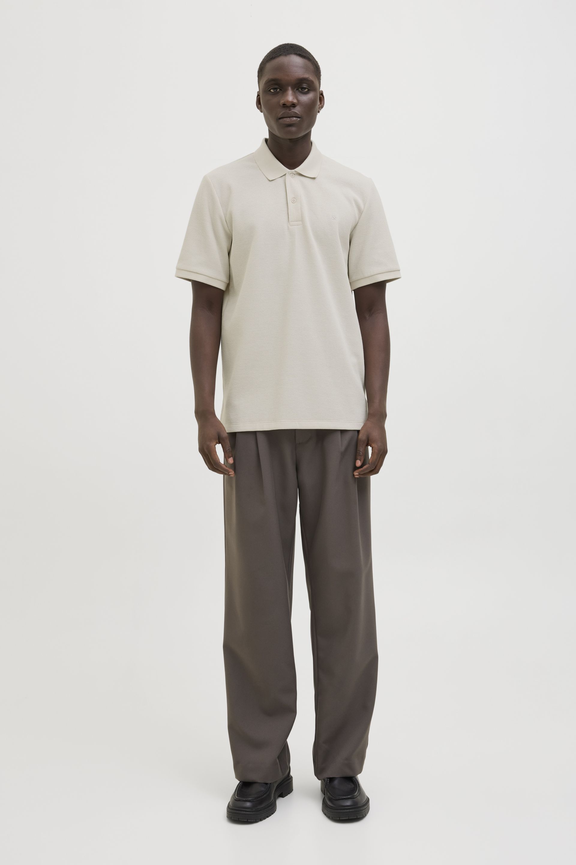 Polo krekls JACK & JONES 12268130-Moonbeam