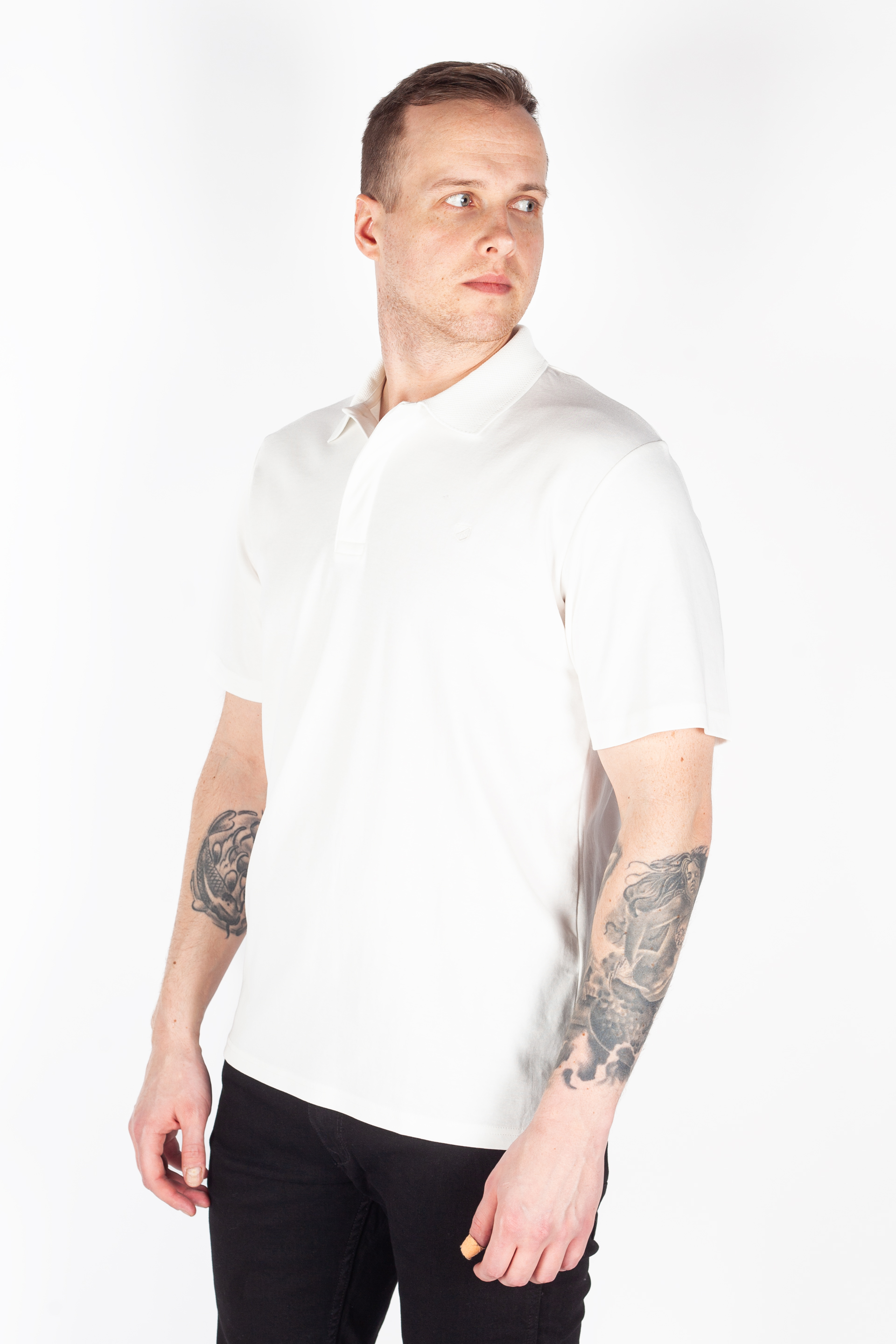 Polo krekls JACK & JONES 12277617-Cloud-Dancer