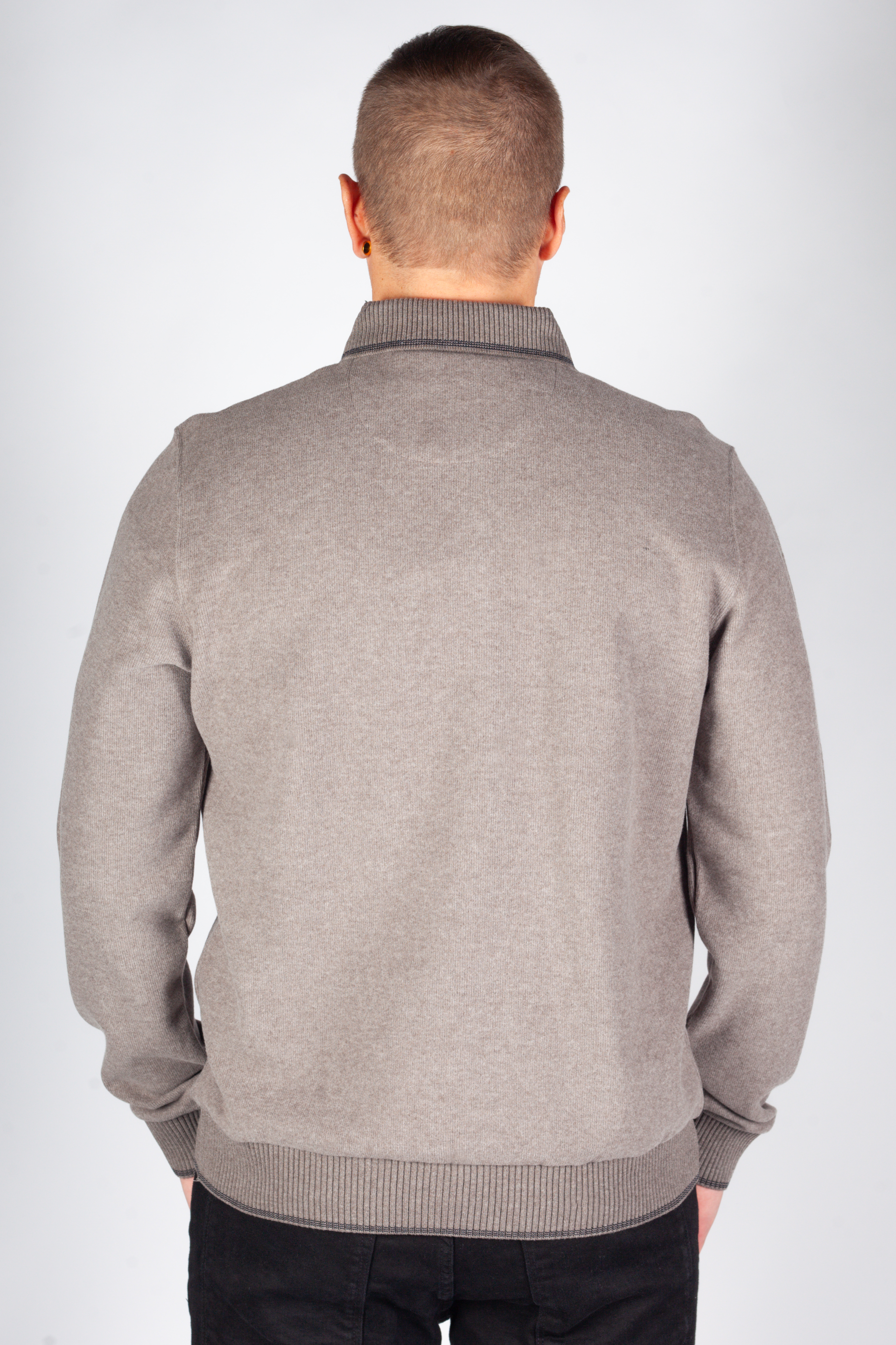 Polo krekls MCL 39848-KAHVE-MELANJ