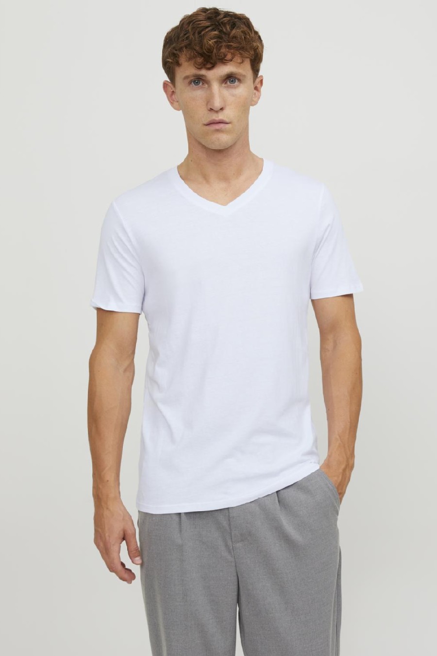 T-krekls JACK & JONES 12133914-White