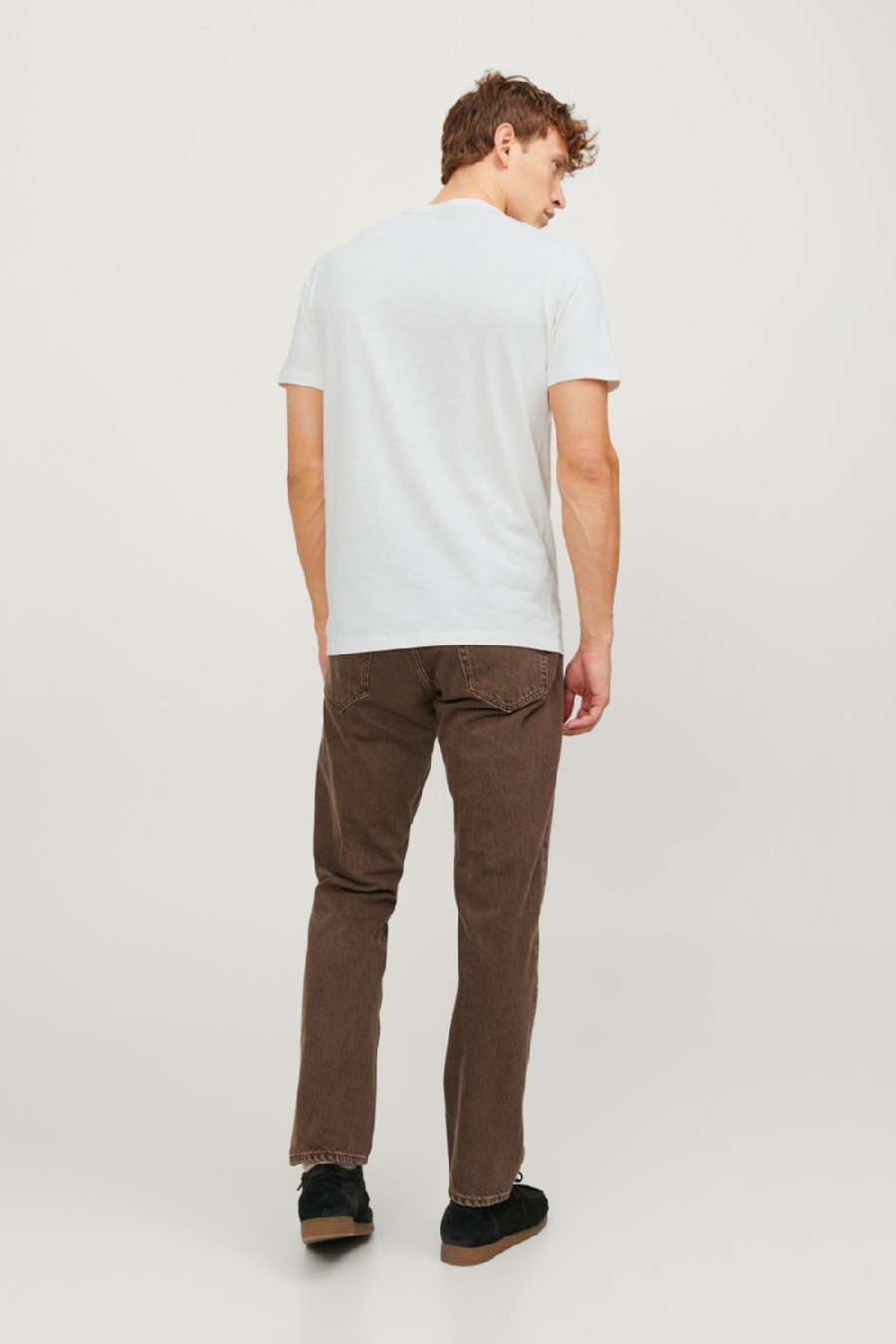T-krekls JACK & JONES 12164972-Cloud-Dancer